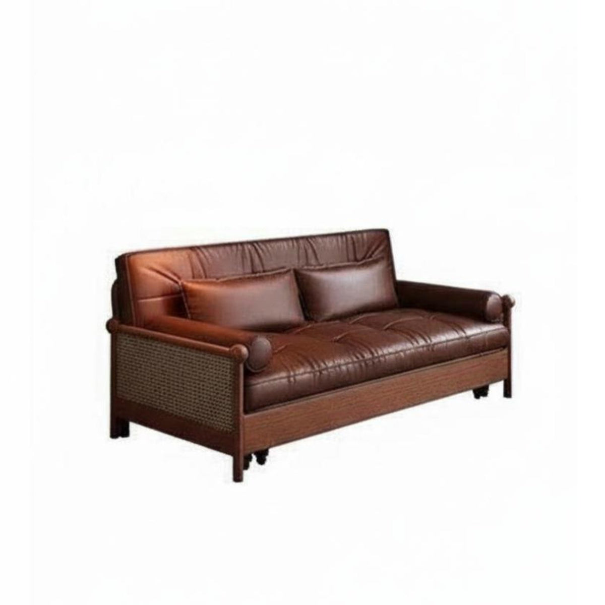 Pull-Expandable Sofa Bed Multi-Functional Pull-Expandable Loveseat Bed Two-in-oneUse Easy Conversion for Young Adults