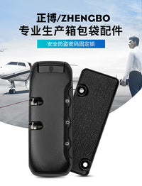 Zhengbo Luggage Lock with Combination for Backpacks and Suitcases