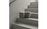 Stair Basket with Rope Handles Space-Saving Stair Storage Basket with Handle Sturdy Bin for Stairs