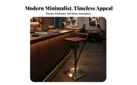 Adjustable rotating tavernstool Minimalist Design Pedestal Stool with support Support