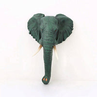 Animal Wall Hook Artisanal-Style Hanger for Entryway