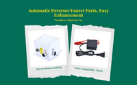 Touchless induction faucet control box