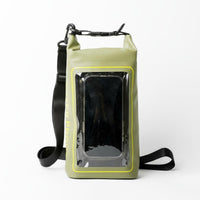 2-in-1 Design Waterproof Phone Pouch Screen-Responsive Screen Friendly PVC Swimming Bag Detachable Shoulder Strap for Beachgoers, Beach