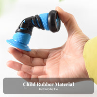 2 Pieces Children's Handle Grips Comfortable Junior Bike Handlebar Grips Ergonomic Design for Young Children