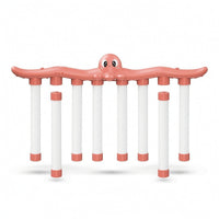 Interactive Octopus Reaction Game Rechargeable Reaction Game with Grab Rods Skill-Building Fast-Paced for Families, Kids, Indoor Play
