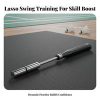 Portable Badminton Swing Coach Easy to Use Swing Coach Long-Lasting for Beginners, Athletes, Warm-up, Home, Indoor