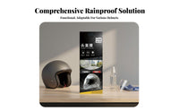 Helmet Visor Rain Film Rainproof Motorcycle Helmet Waterproof Film Anti-Rain Visor Sticker Clear Vision Vehicle Accessory