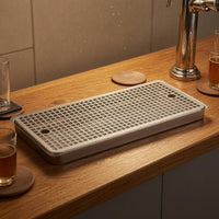 Stainless Steel Drop Tray Raised Edges Hygienic