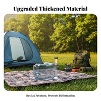 Portable Water Container with Spigot Built-in Handle Portable Water Jug with Spigot Wide Mouth Opening for Campers
