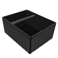 黑色家用咖啡渣桶收纳工具迷你粉渣桶敲渣盒加厚塑料咖啡机配件