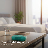 Weekly Organizer sturdy Weekly Tablet Case Easy to Use for Patients, Seniors
