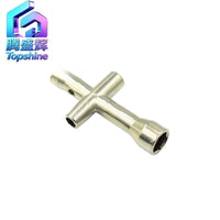 迷你小十字套筒 十字扳手套筒 M2/M2.5/M3/M4螺帽工具 机器人专用