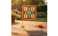 Sticky-Ball Target Board 12 Balls Sticky Ball Target Set Children's Play Equipment Outdoor Hand-Eye Coordination