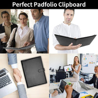 A4 clipboard文件夹带夹板商务会议面试文件收纳资料整理办公夹
