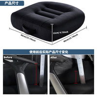 Driving Seat Cushion Riser for License Test Practice, Inclined Cushion, Cotton Linen