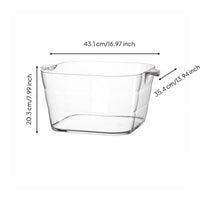 Large Ice Tub Thickened Shatterproof Champagne Container Portable for Taverns