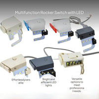 Sewing Machine Reverse Controller with LED and Long Cord