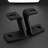 2 Pieces Hood Mounting Bracket No-Holes Hood Mounting Brackets Stable Hardware