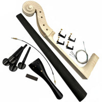 Cello Peg Fingerboard Tailpiece Set Smooth Finish Cello Parts Set Easy to Install Violin Family Accessory Kit for Instrumentalists