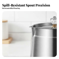 Stainless Steel Oil Strainer Pot Large Capacity Strain Can Meat Pan Drippings Container with Strainer