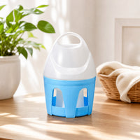 Pigeon Water Dispenser with Handle Weight-Operated-Fed Fowl Waterer with Handle Split Detachable Bird Drinker for Ducks, Chicken Coop