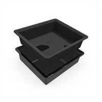 Non-slip silicone SUV console tray