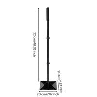 Detachable Handle Tamper Heavy-Duty Hand Tamper Easy Assembly Manual Soil Compactor for Landscapers, DIY Enthusiasts