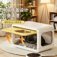 猫窝四季通用猫咪房子别墅家居半包式猫屋猫笼子宠物用品