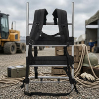 Backpack-Style Carrying Frame Thick Sponge Padding Backpack Hauling Frame