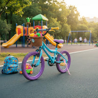 Thickened Solid Construction Children's Cycle Side Stand Sturdy and Long-Lasting Kids Bike Kickstand Easy to Install