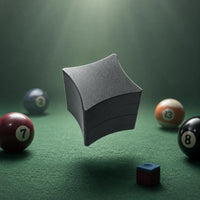 All-Purpose Billiard Chalk Holder Rounded Edges 3-Section Chalk Holder Portable Game Accessories