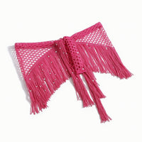 Belly Dance Hip Scarf Mesh Hip Scarf with Sequins Shimmering Fringe Skirt Lightweight Sequin Fringe Skirt Tie-up for Dancers
