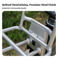 Folding Bike Front Rack Lightweight Front Bike Rack Cycling Equipment Stable Design Easy to Assemble for Town Commuting