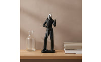 Minimalist Tabletop Ornament Modern Human Figurine Slim Resin Statue Artistic for TV Cabinet