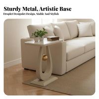 stone slab Top Console Shelf Minimalist Design Plant Stand unattachedstanding for Students