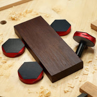 Woodworking Bench Dog Aluminum Alloy Hexagonal Workpiece Stop Two-Way Use