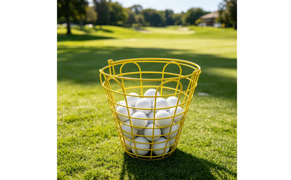 Large Capacity Driving Range Ball Basket for Golfers, Practice