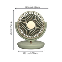 Mini Oscillating Fan Ultra-Ultra-Quiet Household Appliance for Desk