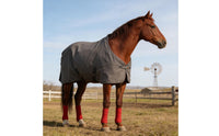 Winter Horse Blanket Thick Insulated Horse Turnout Blanket Cold Weather Protection Animal Gear for Equestrians, Stable
