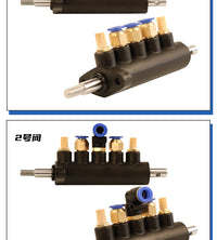 Tire Changer Five-Way Valve and Pedal Valve Control Parts