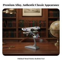 1/72 Historic Plane Model Pre-Assembled Historic Biplane Period Biplane Detailed Diecast Alloy Airplane Model