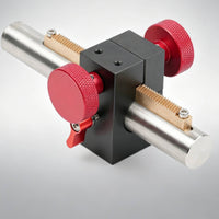 Manual Z Axis Stage Aluminum Alloy Rack and Pinion Stage Anodized Surface
