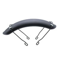 Universal Front Motorcycle Guard Matte Black Motorcycle Guard with Mounting Stays Sturdy Front Wheel Mudguard Retro for Vintage Restorations