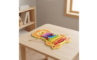 Wooden Xylophone Toy Educational 8 Note Xylophone Child Design 8 Note Glockenspiel for Young Children, Preschoolers