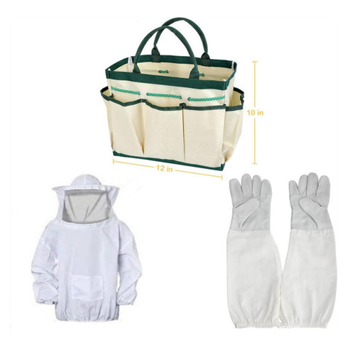 Beekeeping Starter Kit Complete Beekeeping Tool Kit Bee Suit Allall-Inclusive Bee Smoker Beginner for Beginners, Apiary