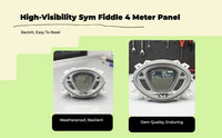 Waterproof Motorcycle Speedometer Odometer Gauge