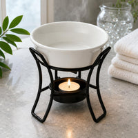Tealight Candle Warmer Curved Legs Candle Warmer Raised Cradle