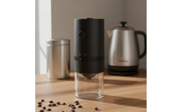 Portable Electric Coffee Grinder Transparent Powder Container Universal Serial Bus Replenishable Coffee Grinder Automatic
