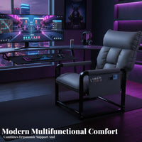 Reclining Chair with Footrest Comfortable for Long Sitting Reclining Gaming Chair with Footrest Ergonomic Design sturdy Duty