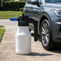 Spray Bottle for Car Cleaning and Professional Car Wash, USB Rechargeable High Pressure Pre Wash Tool, 1.5L Electric Foam Sprayer, Cone Nozzle